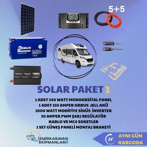 KARAVAN SOLAR PAKETLER 