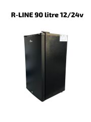 R-LİNE 90 LİTRE  karavan tekne yat  buzdolabı 12/24v siyah