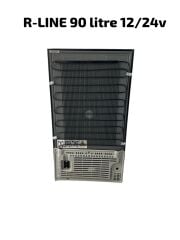 R-LİNE 90 LİTRE  karavan tekne yat  buzdolabı 12/24v siyah