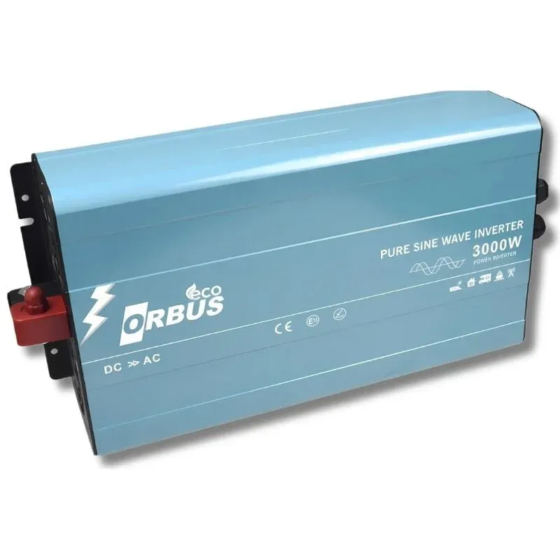 Orbus 12V 3000W Tam Sinüs Şarjlı ups  İnverter UPS