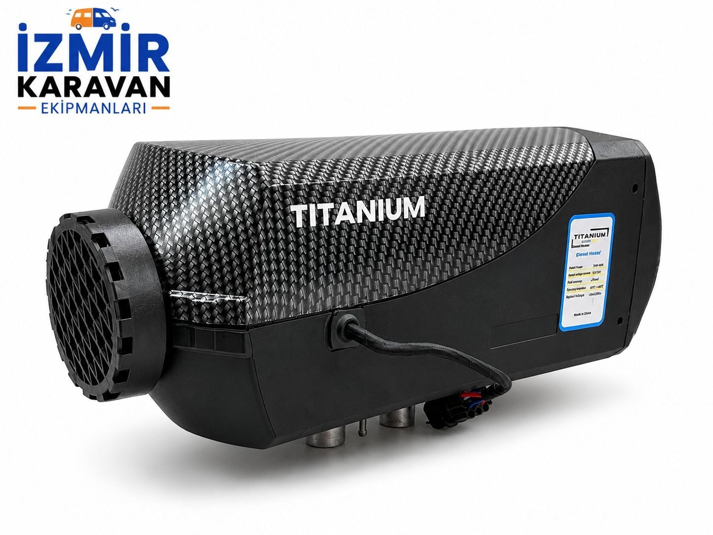 TİTANİUM webasto muadili  dizel ortam ısıtıcı 12/24v  5kw