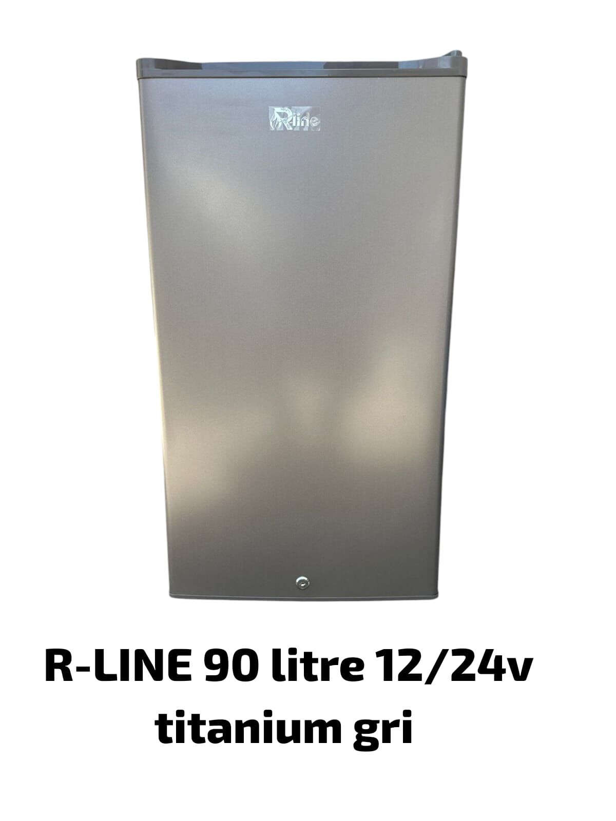 R-LİNE 90 lt karavan tekne yat buzdolabı 12/24v TİTANİUM GRİ