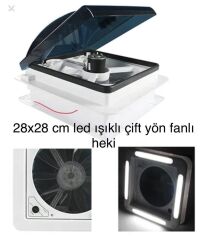 28x28  fanlı led aydınlatmalı tavan heki