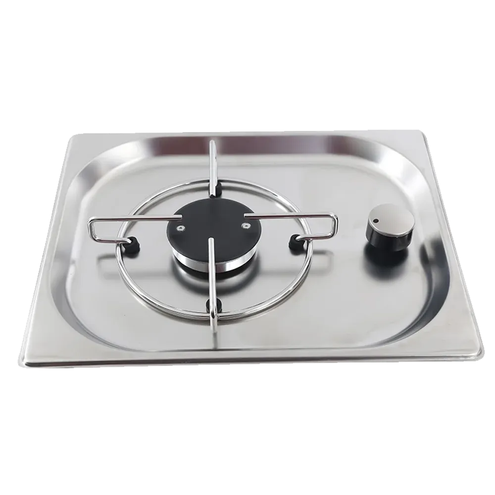 BİO Tekli GÖMME OCAK KROM 32,5X26,5 CM