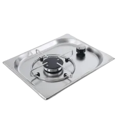 BİO Tekli GÖMME OCAK KROM 32,5X26,5 CM