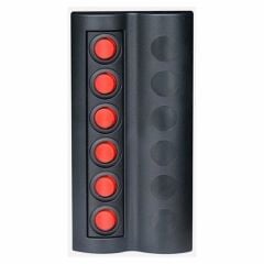 BFY Marin Sigortalı Switch Panel 6 lı Kırmızı Butonlu