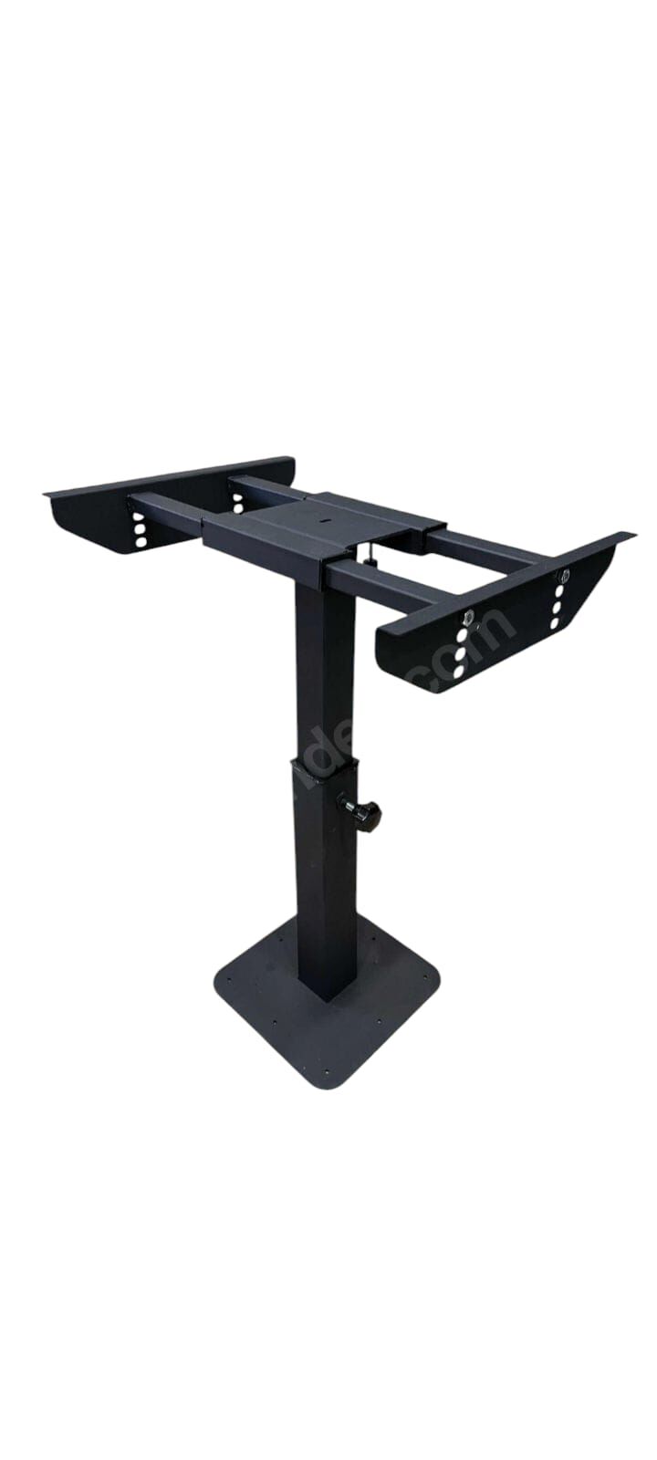 yerli Hareketli Masa Ayağı 40-72cm 4 Yönlü Siyah
