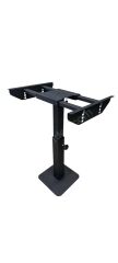 yerli Hareketli Masa Ayağı 40-72cm 4 Yönlü Siyah