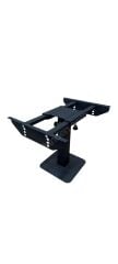 yerli Hareketli Masa Ayağı 40-72cm 4 Yönlü Siyah