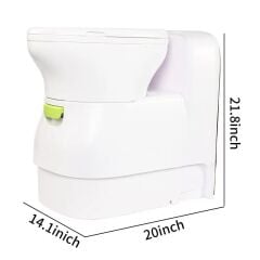 NOWATECH DIŞTAN KASETLİ TUVALET  22 litre  ( servis kapağı dahil )