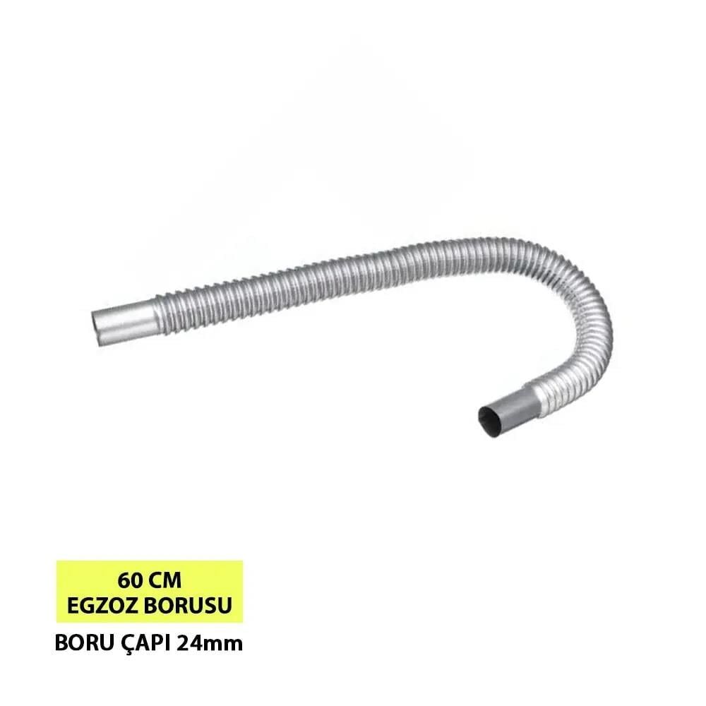 webasto muadili dizel ısıtıcı egsoz borusu 60 cm