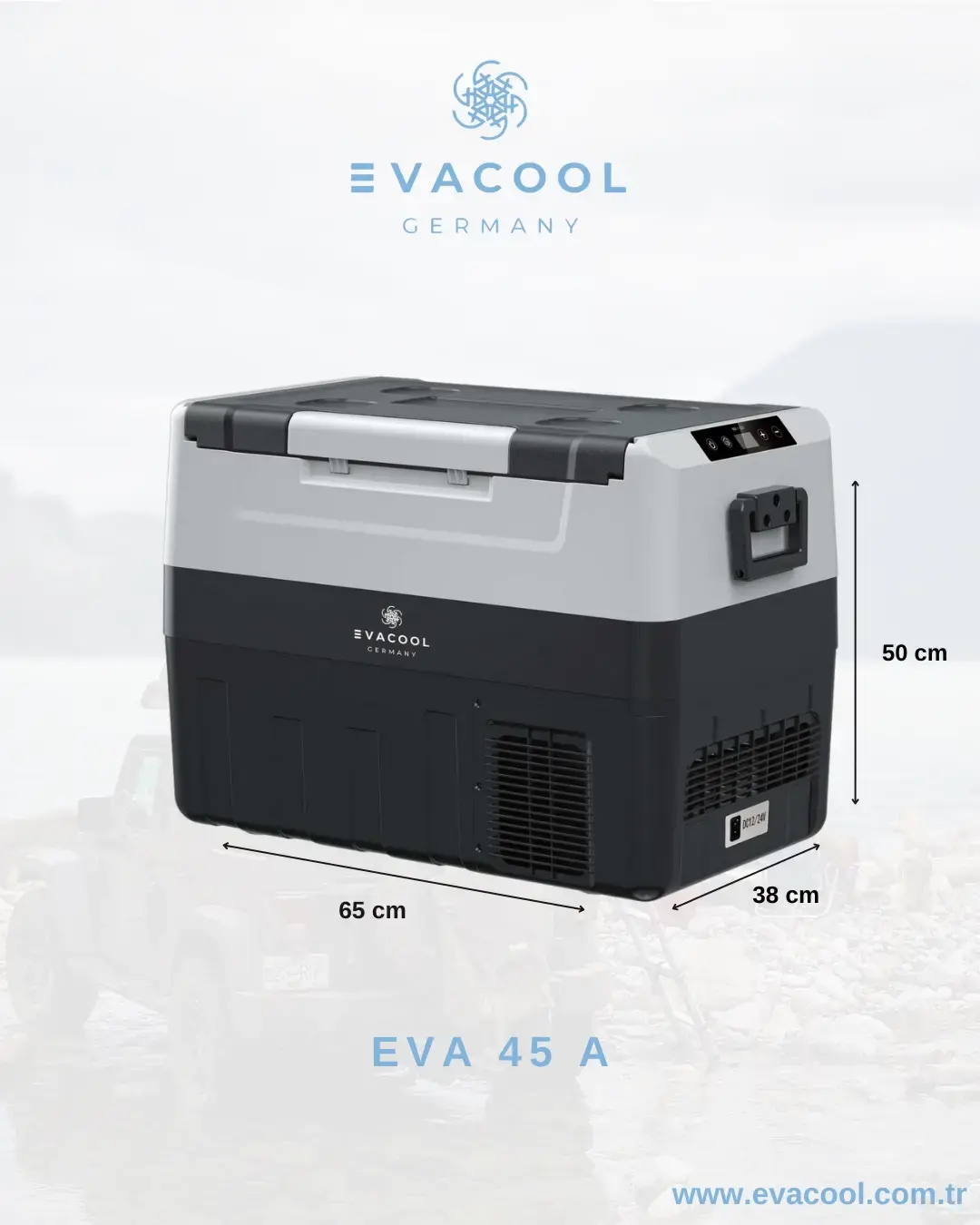 EVA 45 A MOBİL BUZDOLABI tek kapak