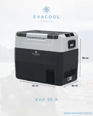 EVA 55 A MOBİL BUZDOLABI tek kapak