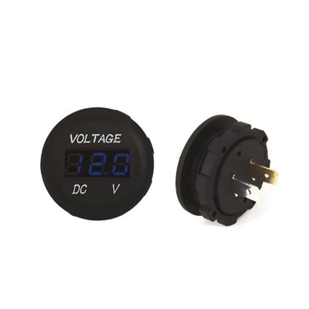 Sealux Dijital Voltmetre Akü Voltaj Göstergesi 12v/24v