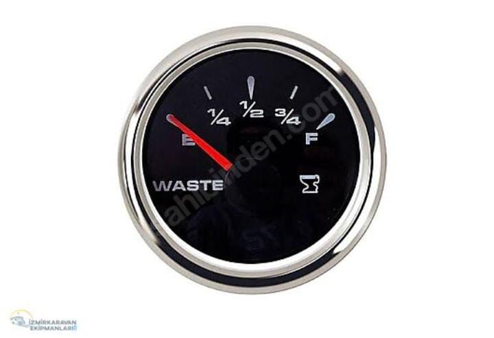 Sealux ATIK Su Seviye Göstergesi 12v/24v 0-190 Ohm - Siyah(Kopya)