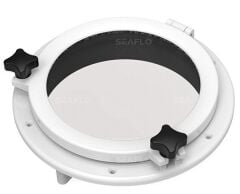 Sealux Çap 26,5cm Lumboz Plastik Yuvarlak İçten Montaj - Beyaz