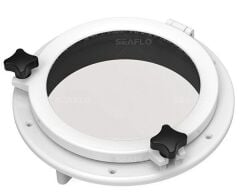 Sealux Çap 21,5cm Lumboz Plastik Yuvarlak  İçten Montaj - Beyaz