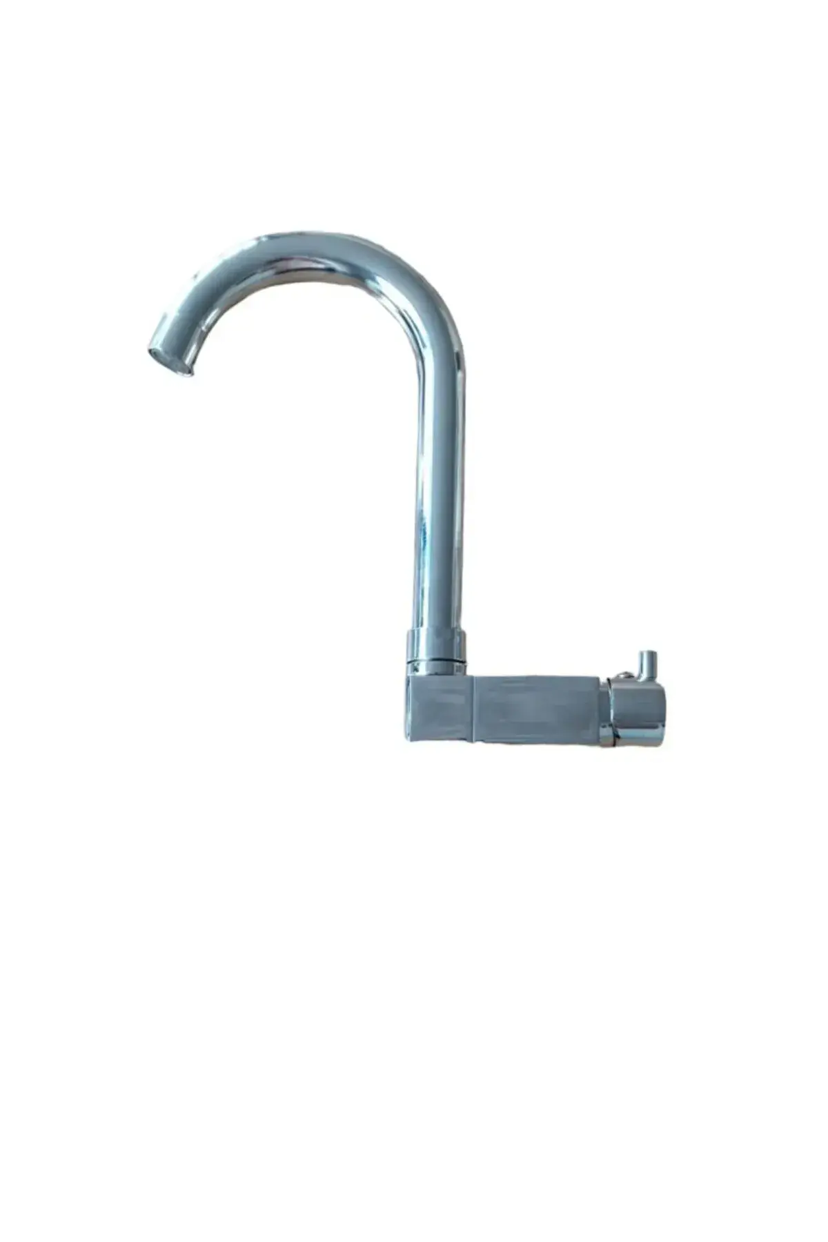 bio katlanır musluk metal krom sade soğuk