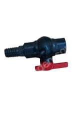 1¼\'\' KÜRESEL VANA PLASTİK SİYAH