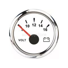 SEALUX VOLTMETRE BEYAZ 12V