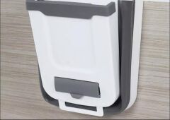 Karavan Çöp Kovası 7 Litre Katlanır Tezgahaltı Tip - BEYAZ