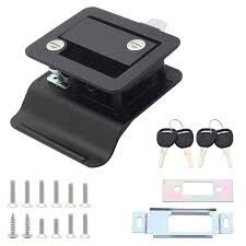 karavan dış kapı kilidi siyah