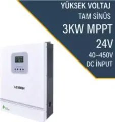 Lexron 3kW 3000W Hv Mppt 40-500 Pv Input Akıllı Tam Sınus İnverter