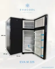 EVACOOL EVA M 225 12/24 ÇİFT KAPI MARİN BUZDOLABI