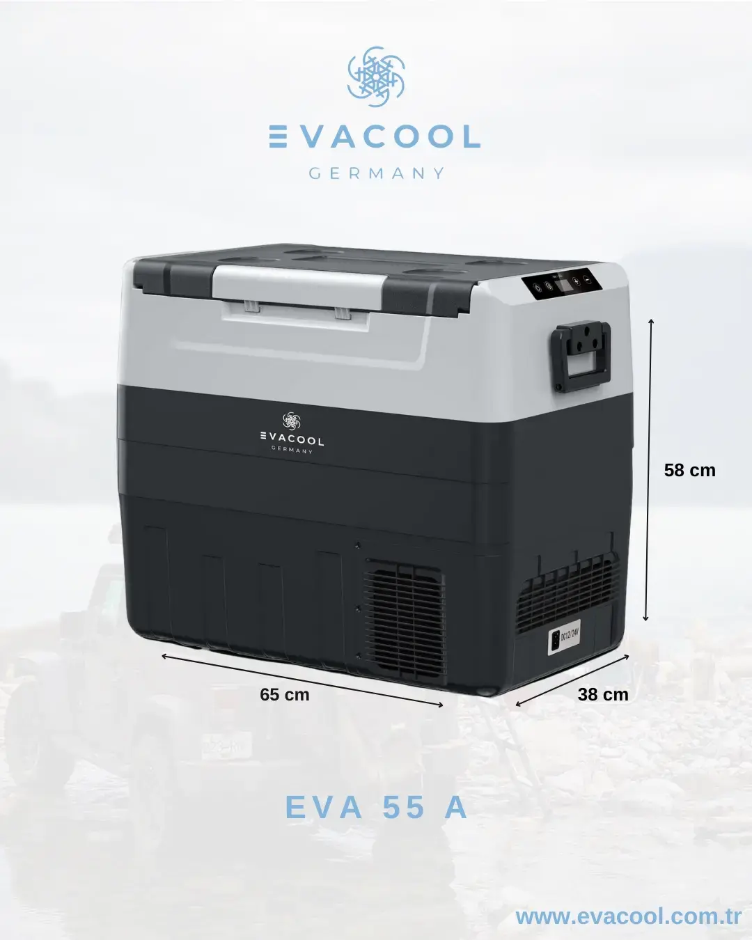 EVACOOL EVA 55 A MOBİL BUZDOLABI
