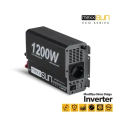 Mexxsun 24V 1200W Modifiye Sinüs İnverter