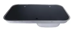 BİO İKİLİ CAM KAPAKLI OCAK OVAL (musluk hariç)