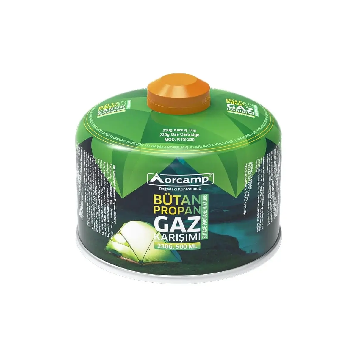 ORCAMP 230 gr. GAZ KARTUŞU