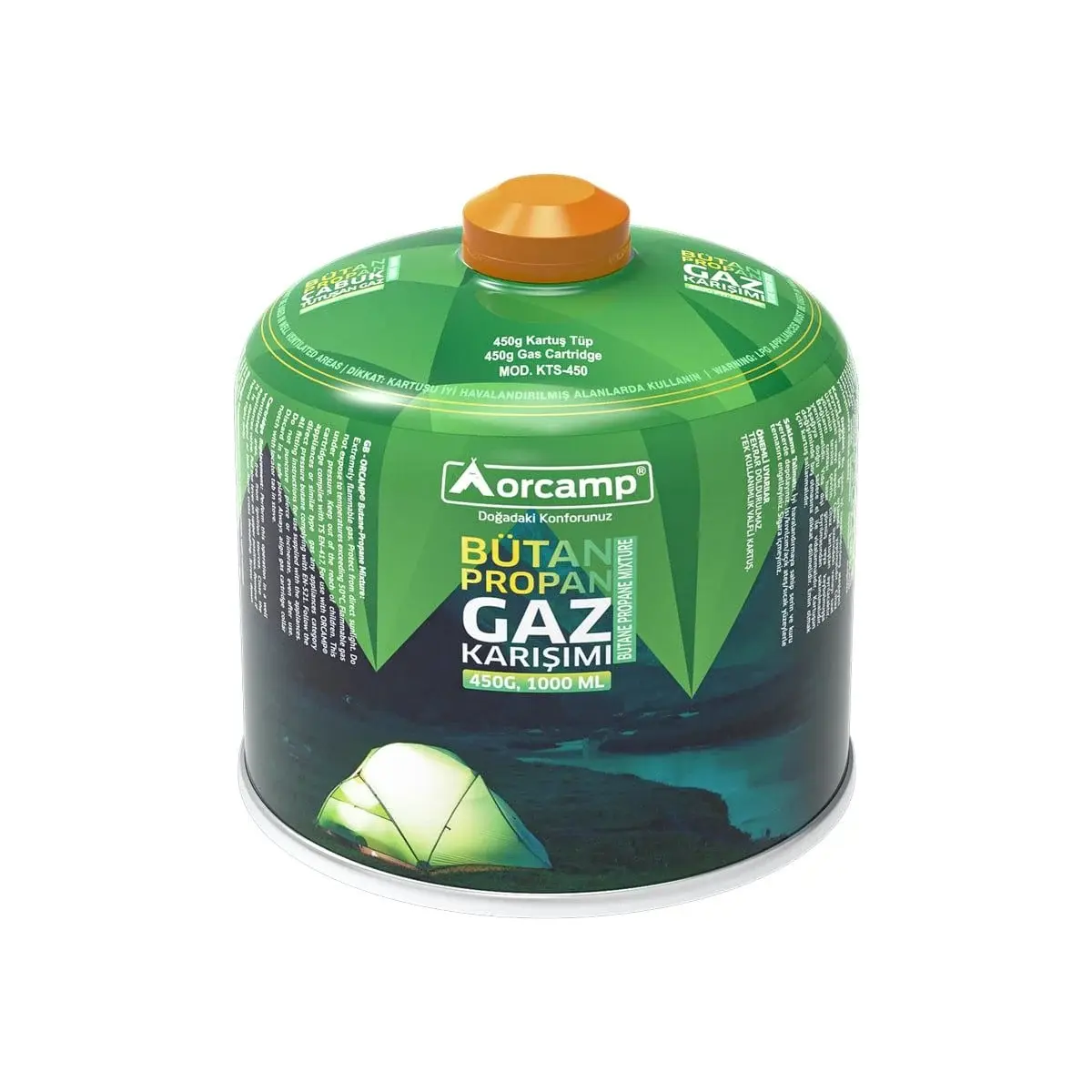 ORCAMP 450 gr. GAZ KARTUŞU