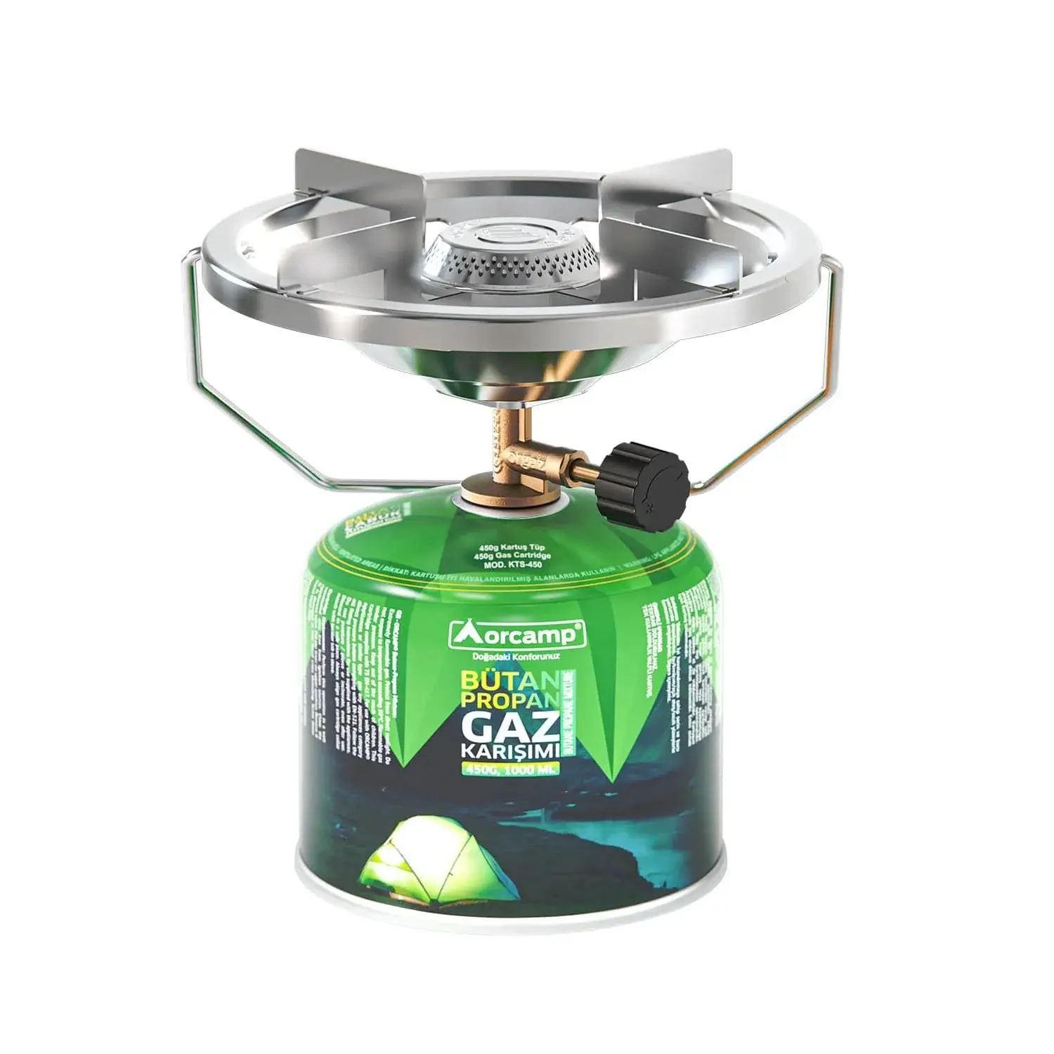 ORCAMP SİBOPLU KAMP OCAK + 450 gr TÜP