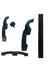 KARAVAN MOBİLYA BASÇEK KULP UZUN SİYAH