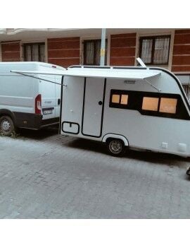 2,5 METRE ÇEKME KARAVAN TENTESİ KUMANDALI ELEKTRİKLİ
