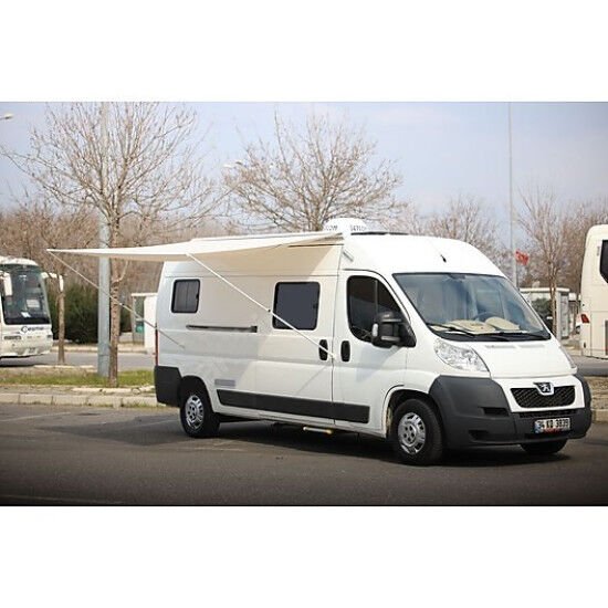 3 METRE ÇEKME KARAVAN TENTESİ MANUEL