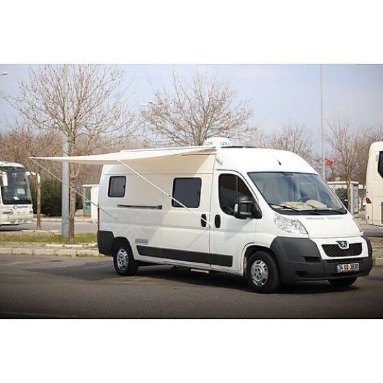 3 METRE ÇEKME KARAVAN TENTESİ MANUEL