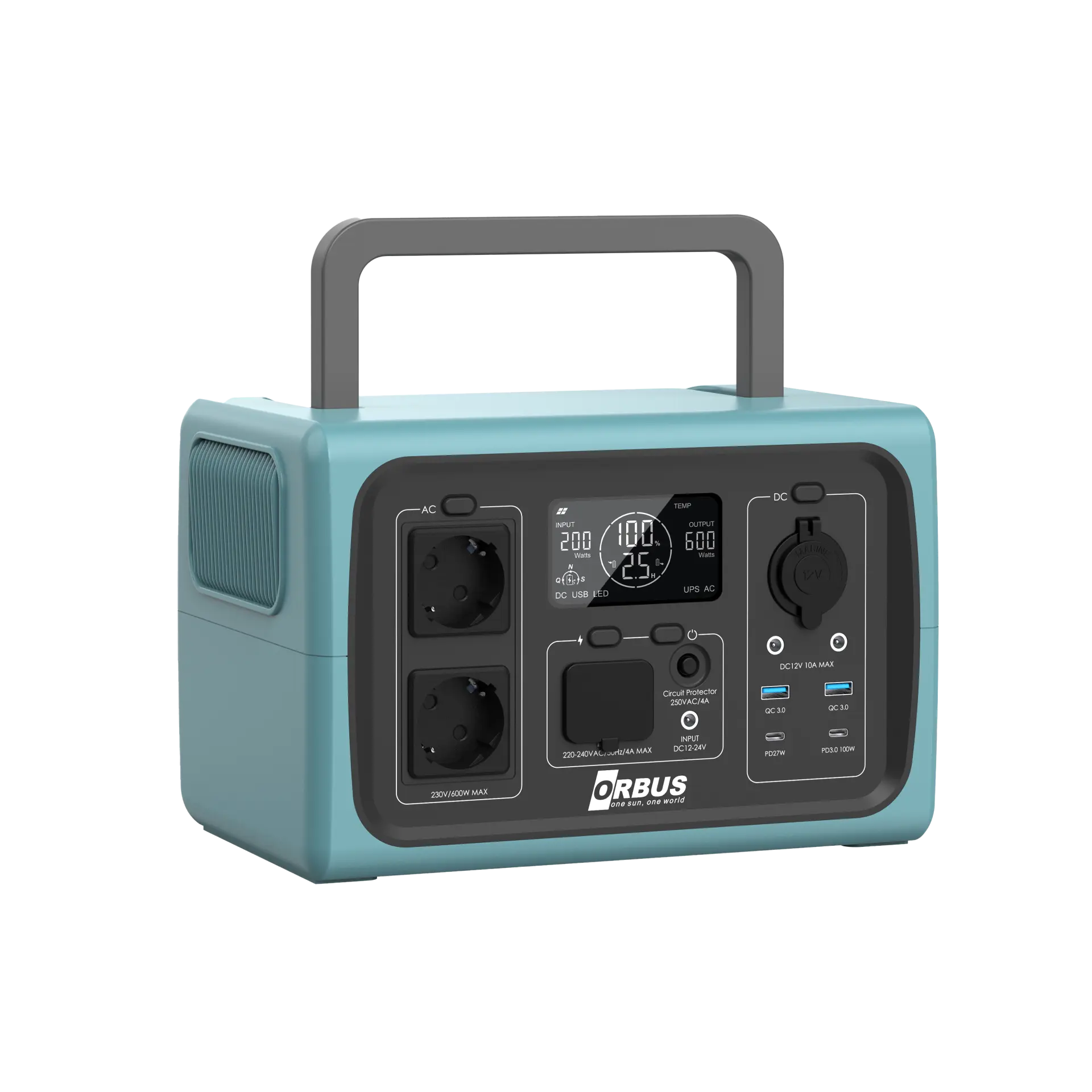 ORBUS 600W Power Station Taşınabilir Güç Kaynağı
