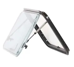 BERHİMİ 45X50 Amortisörlü Karavan Penceresi perde sineklik dahil