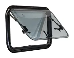 BERHİMİ 45X50 Amortisörlü Karavan Penceresi perde sineklik dahil