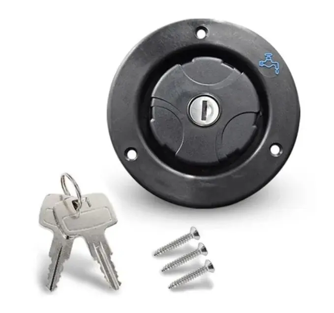 Berhimi kilitli Su dolum Noktası (siyah)