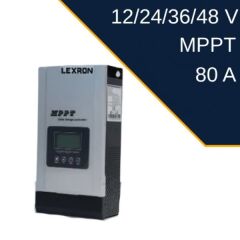 Lexron 12/ 24/ 48 V 80 AMPER MPPT Şarj Kontrol Cihazı