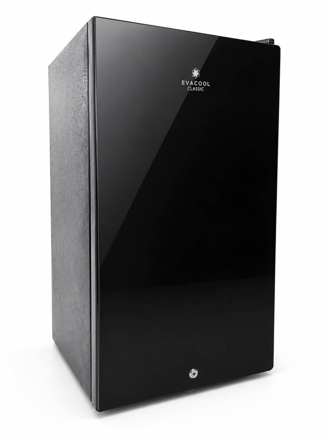 EVACOOL M 90 BUZDOLABI 12/24V TEMPERLİ CAM KAPAK -SİYAH