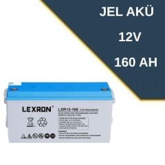 Lexron 12 Volt 160 Amper Deep Cycle Jel Akü