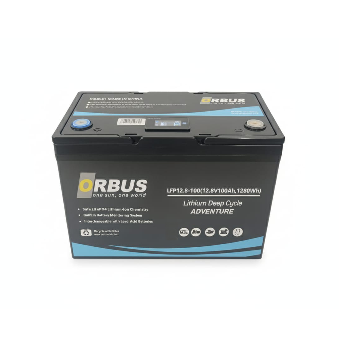 ORBUS 12.8-100 ( 12.8V  100Ah ) LİTYUM AKÜ