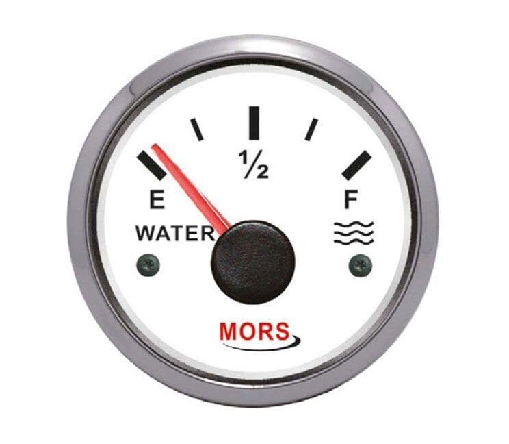 MORS TEMİZ SU GÖSTERGESİ 12-24 V BEYAZ