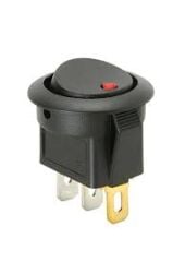Led Işıklı Yuvarlak Anahtar On/Off Buton 12v/24v