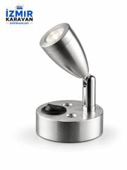 REVEX ECO kuğu KİTAP OKUMA LAMBASI KROM KISA