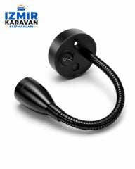 REVEX ECO kuğu KİTAP OKUMA LAMBASI KISA -SİYAH